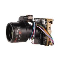 XMEYE 5.0MP IP Camera Module 2.8-12mm Motorized Zoom &amp;Auto Focal Lens 1/2.8" SONY IMX335 CMOS Sensor +Hi3516E Chips Board
