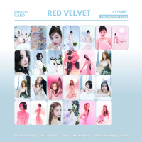 GLOSSY PHOTOCARD REVELUV COSMIC ROUNDED 25 PCS KPOP UNOFFICIAL IRENE SEULGI WENDY JOY YERI