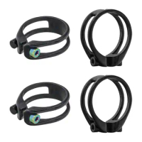 Bike Seatpost Clamp Spare Part Replacement Collar Tube Clip for Biking Folding Bikes Bicycling Mountain Road Bikes Components