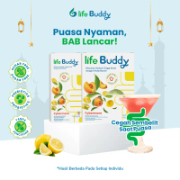 Life Buddy Fybermore Minuman Serbuk Serat Rasa Peach Melon FIT Vegan Gluten Free Multivitamin 15g