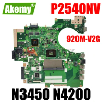 P2540NV Laptop Motherboard For Asus P2540NV P2540N PRO254N Mainboard With N3450 N4200 CPU 920M-V2G GPU