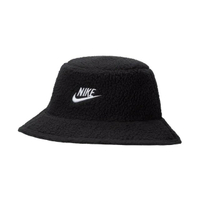 【滿額現折300】NIKE 漁夫帽 NSW 黑色 羊羔毛 毛絨 雙面 遮陽帽 帽子 FJ8690-010