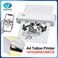 Portable Thermal Tattoo Printer Transfer Machine Bluetooth Stencil
