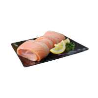 【優鮮配】團購組-智利寬版3cm鮭魚肚條20包(300g/包)