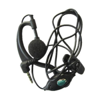 10x High Quality Earphone Headset Earpiece Mic For Yaesu Vertex Standard Radio FT-50, FT-60, FT-10R,