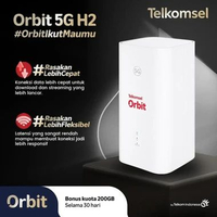 Telkomsel Orbit 5G G1 Modem WiFi 5G High Speed Free Telkomsel 200GB HKM881 ORBIT 5G H2