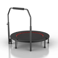 Mini 40 Inch Trampoline For Sports Weight Loss Training Indoor Home Gym Jumping Bed Kids Park Fitness Jumping Trampoline Bed