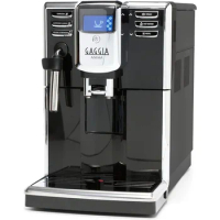 Gaggia Anima Coffee and Espresso Machine, Includes Steam Wand for Manual Frothing for Lattes and Cappuccinos,Black