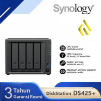 Synology DS425+ DiskStation 4-Bay NAS Server Storage Cloud DS 425+