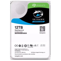 NEW For Seagate SkyHawk AI 12TB 3.5" Hard Drive SATA 6GB/s 7200RPM ST12000VE0008 100% Tested Fast Ship