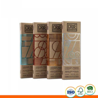 Luxury Chocolate Bar Box Manufacturer Wholesale Custom Kraft Paper Food Grade Gift Packaging Chocolate Box