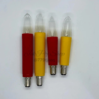 COD หลอดเทียนไฟฟ้า หลอดอะไหล่เชิงเทียน ขั้ว B15 หลอดสั้น หลอดยาว หลอดเต้น หลอดมังกรเต้น หลอดLED มี 2