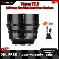 7artisans 14mm T2.9 270° Ultra-long focusing 114° Super wide viewing Lens For Sony E FX3 Leica TL SIGMA FP Nikon Z5 Canon EOS-R