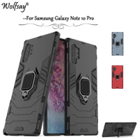 For Samsung Galaxy Note 10 Pro Case Armor Finger Ring Phone Bumper For Samsung Galaxy Note 10 Pro Cover For Samsung Note 10 Pro