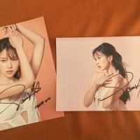 TWICE MINA Autographed Listen with you-th Photo 5*7 K-POP Collection 2024A