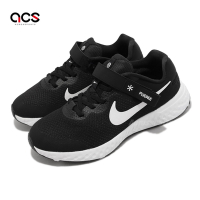 Nike 慢跑鞋 Revolution 6 Flyease NN 4E GS 大童 女鞋 寬楦 黑 運動鞋 DO5065-003