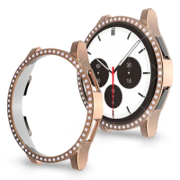 Cover for Samsung Galaxy Watch 4 Case 40mm 44mm Accessories Bling Diamond PC bumper Galaxy Watch 4 Classic 46mm 42mm Protector