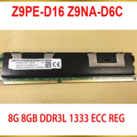 1PCS For ASUS Z9PE-D16 Z9NA-D6C RAM 8G 8GB DDR3L 1333 ECC REG Server Memory