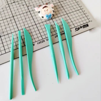 Air Dry Clay Spatula to Clay Shape Plastic 3pcs set Sulpting Kit Clay tools