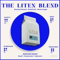 LITEN COFFEE - Campuran Espresso Liten - Kopi panggang sederhana - Brazil/Guatemala/Indonesia