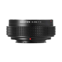 SHOTEN OM to FX Lens Adapter Olympus OM to Fujifilm Fuji X XT3 X-S10 XT200 XPro3 XT4 X-M2 X-E1 X-A2