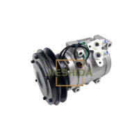 For Hitachi ZAX120 130 Air Conditioning Compressor Air Conditioning Pump Cold Air Pump Compression Pump Excavator Accessories