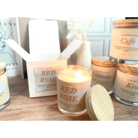 Lilin Aromaterapi Elegan dalam Gelas dengan Aroma Menenangkan dan Estetis TANPA TUTUP KAYU