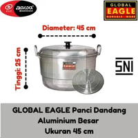 [AVIDEN] GLOBAL EAGLE Panci Dandang Aluminium Besar / Panci Dandang Besar / Dandang Nasi / Panci Kuk