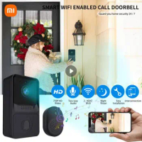 Xiaomi High Resolution Visual Smart Security Doorbell Camera Wireless Video Doorbell With IR Night Vision Real-Time Monitoring