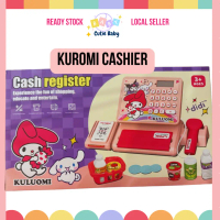 Kuromi Cashier Machine Toy CALCULATOR Simulated Supermarket Cash Register Kits Checkout Pretend Play