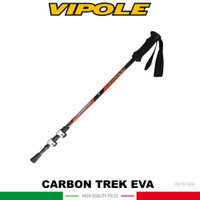 【VIPOLE 義大利 CARBON TREK QL EVA 雙快調登山杖《紅》】S-1509/手杖/爬山/健行杖