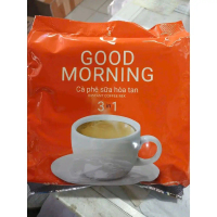 Cà phê sữa hòa tan Good Morning 3 in 1 gồm 24 ống