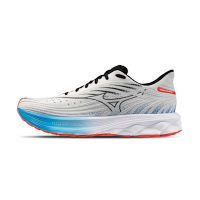 Mizuno Wave Skyrise 6 男鞋 灰藍紅色 高回彈 緩衝 運動鞋 慢跑鞋 J1GC2509-06