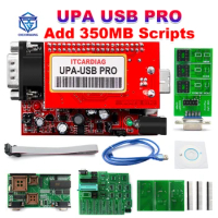 UPA USB Programmer SN:050D5A5B Full Adapters with NEC Functions ECU Chip UPA-USB PRO V1.3 Add 350MB Scripts Supported Windows 10