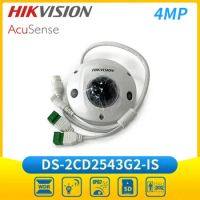 Hikvision DS-2CD2543G2-IS 4MP AcuSense Mini Dome Network IP Camera POE IP67 IK08 IR CCTV Camera Vandal Replace DS-2CD2543G0-IS