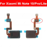 FingerPrint Sensor For Xiaomi Mi Note 10 Note 10Pro Note10 Lite Under-screen Fingerprint Connector Flex Cable Parts