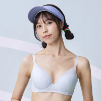 【BeenTeen 嬪婷】校園運動系列-涼感抑菌 B-C罩杯運動內衣 BB3666D3(清新藍)