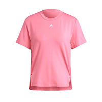Adidas D2T Tee IL1364 女 短袖 上衣 T恤 亞洲版 運動 訓練 休閒 吸濕 排汗 開衩 粉紅