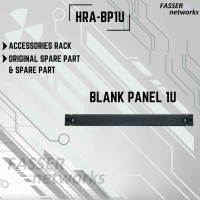 Blank Panel 1U (HRA-BP1U) - HaganeRack Accessories rak server