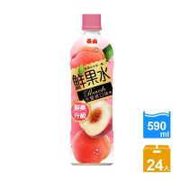 泰山 鮮果水-水蜜桃口味(590mlx24入)