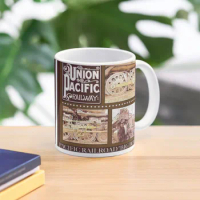 Big Boy 4014 Union Pacific Steam Engine Western Coffee Mug Beautiful Teas Ceramic Cups Mug