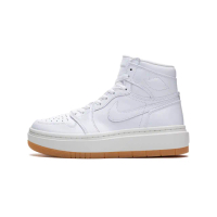 【NIKE 耐吉】休閒鞋 Air Jordan 1 High Elevate White Gum 白焦糖底 厚底 女款 FB9894-100