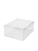 ACRYLIC STACKABLE STORAGE BOX