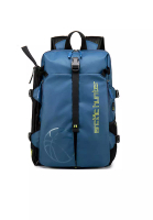 midzone MIDZONE Men Outdoor Backpack Travel Waterproof Shockproof USB Port 15.6" Laptop - Blue MZB-00391