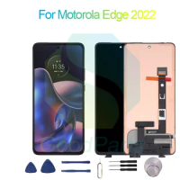 For Motorola Edge 2022 Screen Display Replacement 2400*1080 For Moto Edge 2022 LCD Touch Digitizer