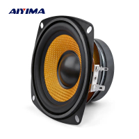 Applicable to AIYIMA 1Pc 4 Inch Audio Portable Subwoofer Speaker Driver 4 Ohm 15W Bass Speaker DIY M