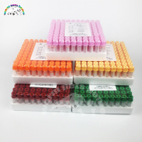 Heparin Lithium Heparin Sodium Anticoagulant Tube EDTA K2 K3 Plastic Test Tubes for Animal Child Vet