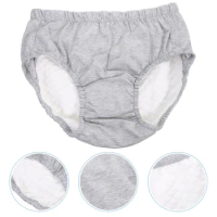Reusable Elderly Urine-Proof Nursing Pants Incontinence Leak-Proof Easy To Wear And Take Off Underwear Washable Diaper Gery