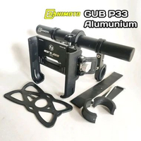 GUB P33 P30 Holder HP Motor Besi Rotasi 360° Spion Stang Nmax Vario 160 ADV Beat Street Lexi Aerox X
