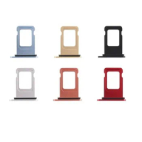for Apple iPhone XR Silver/Black/Blue/Gold/Red/Coral Color Single SIM Card Tray Holder